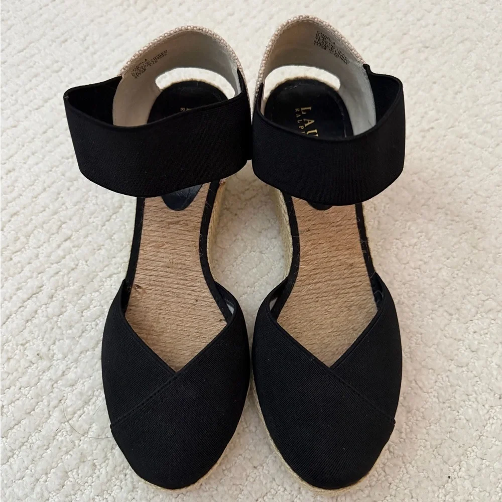 Lauren Ralph Lauren Black Espadrilles